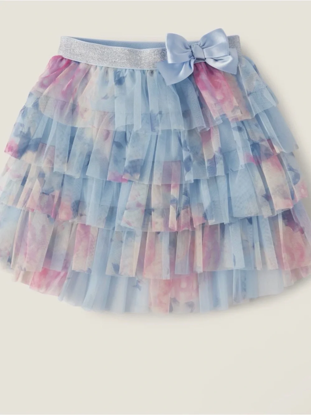 Gymboree Pastel Blue Ruffle Tutu skorts